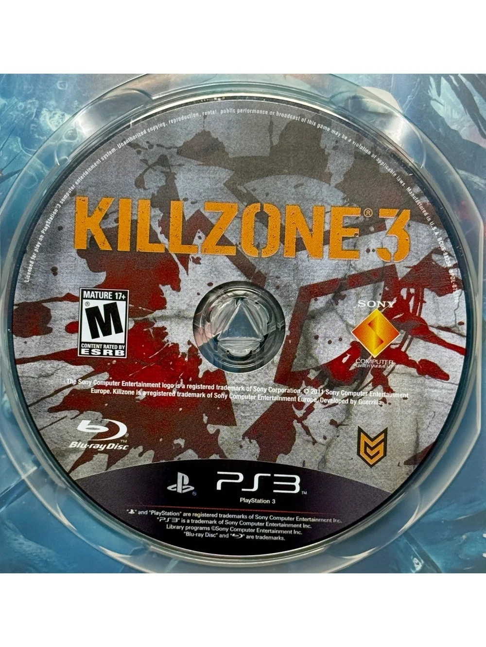 Killzone 3 PS3 PlayStation 3 CIB Manual Move 3D Compatible